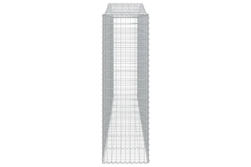 vidaXL 153418 Arched Gabion Basket 400x50x160/180cm Galvanised Iron vidaXL 153418 Arched Gabion Basket 400x50x160/180cm Galvanised Iron