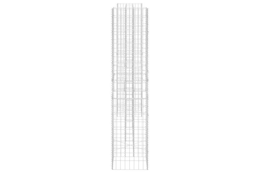 vidaXL 145665 H-shaped Gabion Planter Steel Wire 260x40x200cm vidaXL 145665 H-shaped Gabion Planter Steel Wire 260x40x200cm