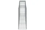 vidaXL 3147010 Arched Gabion Baskets 3 Pcs 400x50x120/140cm Galvanised Iron vidaXL 3147010 Arched Gabion Baskets 3 Pcs 400x50x120/140cm Galvanised Iron