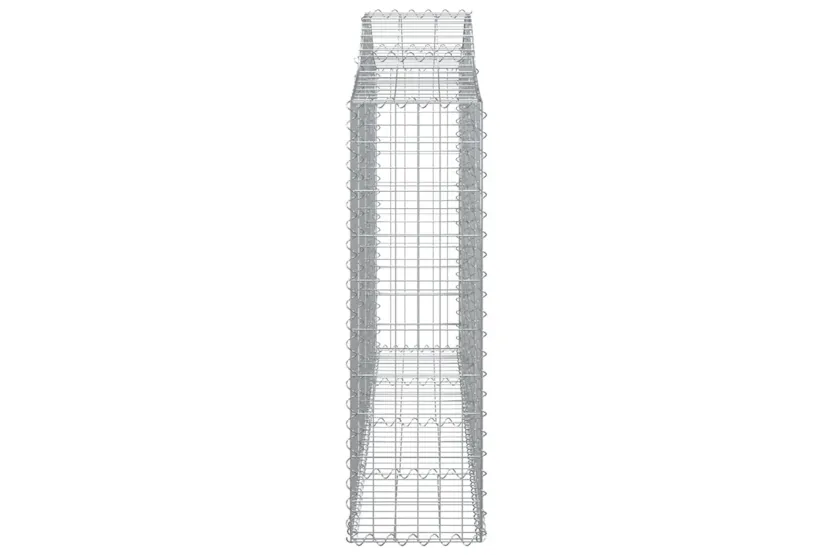 vidaXL 3145437 Arched Gabion Baskets 9 Pcs 200x30x100/120cm Galvanised Iron vidaXL 3145437 Arched Gabion Baskets 9 Pcs 200x30x100/120cm Galvanised Iron