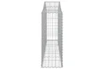 vidaXL 3145416 Arched Gabion Baskets 9 Pcs 200x30x80/100cm Galvanised Iron vidaXL 3145416 Arched Gabion Baskets 9 Pcs 200x30x80/100cm Galvanised Iron