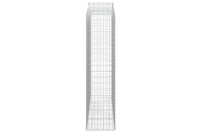 vidaXL 153400 Arched Gabion Basket 200x50x200/220cm Galvanised Iron vidaXL 153400 Arched Gabion Basket 200x50x200/220cm Galvanised Iron