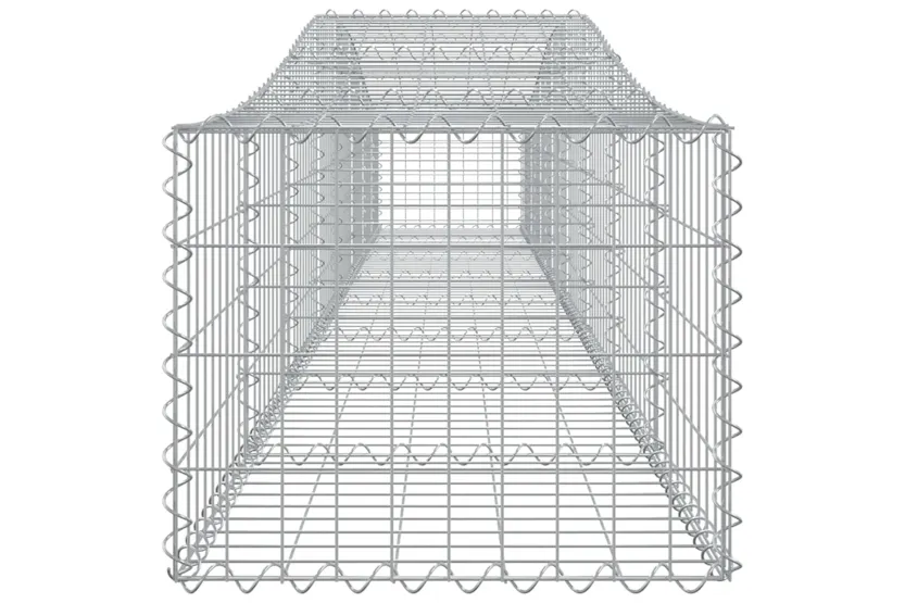 vidaXL 3145920 Arched Gabion Baskets 5 Pcs 400x50x40/60cm Galvanised Iron vidaXL 3145920 Arched Gabion Baskets 5 Pcs 400x50x40/60cm Galvanised Iron