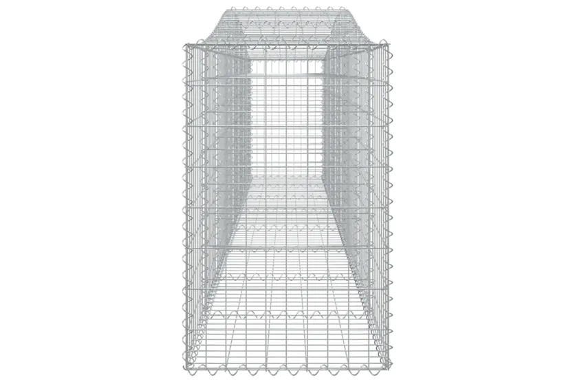 vidaXL 3145947 Arched Gabion Baskets 6 Pcs 400x50x80/100cm Galvanised Iron vidaXL 3145947 Arched Gabion Baskets 6 Pcs 400x50x80/100cm Galvanised Iron