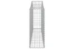 vidaXL 3145417 Arched Gabion Baskets 10 Pcs 200x30x80/100cm Galvanised Iron vidaXL 3145417 Arched Gabion Baskets 10 Pcs 200x30x80/100cm Galvanised Iron