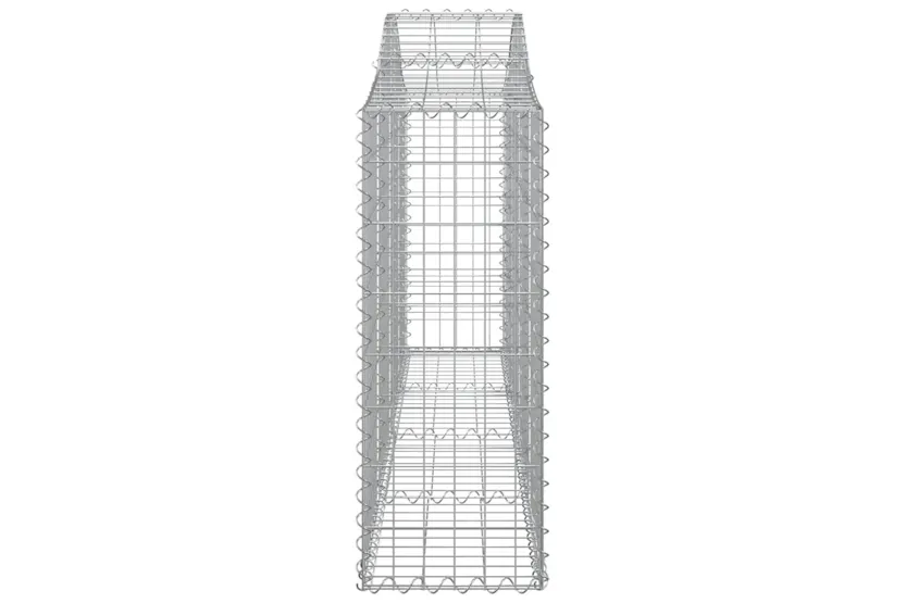 vidaXL 3145417 Arched Gabion Baskets 10 Pcs 200x30x80/100cm Galvanised Iron vidaXL 3145417 Arched Gabion Baskets 10 Pcs 200x30x80/100cm Galvanised Iron