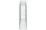 vidaXL 3145442 Arched Gabion Baskets 14 Pcs 200x30x100/120cm Galvanised Iron vidaXL 3145442 Arched Gabion Baskets 14 Pcs 200x30x100/120cm Galvanised Iron