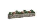 vidaXL 152028 Gabion Raised Bed Galvanised Iron 400x50x50cm vidaXL 152028 Gabion Raised Bed Galvanised Iron 400x50x50cm
