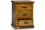 Galveston Bedside Locker | 3 Drawer | Natural Galveston Bedside Locker | 3 Drawer | Natural