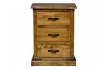 Galveston Bedside Locker | 3 Drawer | Natural Galveston Bedside Locker | 3 Drawer | Natural
