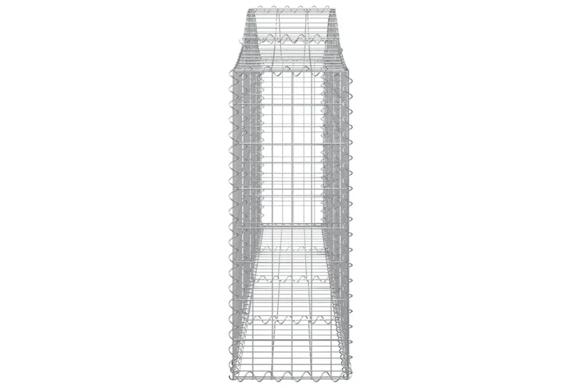 vidaXL 3145413 Arched Gabion Baskets 6 Pcs 200x30x80/100cm Galvanised Iron vidaXL 3145413 Arched Gabion Baskets 6 Pcs 200x30x80/100cm Galvanised Iron