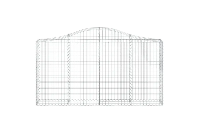 vidaXL 3145445 Arched Gabion Baskets 20 Pcs 200x30x100/120cm Galvanised Iron vidaXL 3145445 Arched Gabion Baskets 20 Pcs 200x30x100/120cm Galvanised Iron