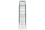 vidaXL 3147025 Arched Gabion Baskets 5 Pcs 400x50x140/160cm Galvanised Iron vidaXL 3147025 Arched Gabion Baskets 5 Pcs 400x50x140/160cm Galvanised Iron