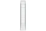vidaXL 153447 Arched Gabion Basket 150x30x140/160cm Galvanised Iron vidaXL 153447 Arched Gabion Basket 150x30x140/160cm Galvanised Iron