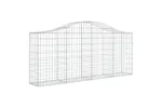 vidaXL 3145413 Arched Gabion Baskets 6 Pcs 200x30x80/100cm Galvanised Iron vidaXL 3145413 Arched Gabion Baskets 6 Pcs 200x30x80/100cm Galvanised Iron