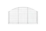 vidaXL 153443 Arched Gabion Basket 150x30x60/80cm Galvanised Iron vidaXL 153443 Arched Gabion Basket 150x30x60/80cm Galvanised Iron