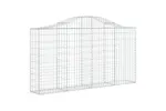 vidaXL 3145438 Arched Gabion Baskets 10 Pcs 200x30x100/120cm Galvanised Iron vidaXL 3145438 Arched Gabion Baskets 10 Pcs 200x30x100/120cm Galvanised Iron