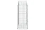 vidaXL 153436 Arched Gabion Basket 100x50x120/140cm Galvanised Iron vidaXL 153436 Arched Gabion Basket 100x50x120/140cm Galvanised Iron