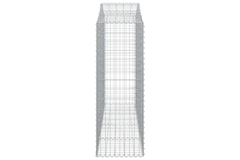 vidaXL 3145685 Arched Gabion Baskets 5 Pcs 200x50x140/160cm Galvanised Iron vidaXL 3145685 Arched Gabion Baskets 5 Pcs 200x50x140/160cm Galvanised Iron