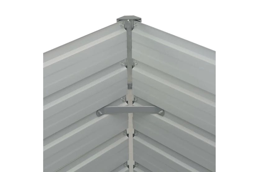 vidaXL 45722 Raised Garden Bed Anthracite 160x80x77cm Galvanised Steel vidaXL 45722 Raised Garden Bed Anthracite 160x80x77cm Galvanised Steel