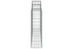 vidaXL 3146113 Arched Gabion Baskets 5 Pcs 200x30x100/120cm Galvanised Iron vidaXL 3146113 Arched Gabion Baskets 5 Pcs 200x30x100/120cm Galvanised Iron