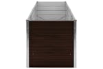 vidaXL 45713 Garden Raised Bed Brown 240x80x77cm Galvanised Steel vidaXL 45713 Garden Raised Bed Brown 240x80x77cm Galvanised Steel