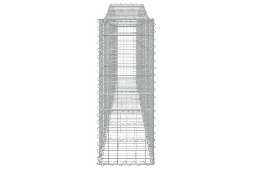 vidaXL 3145815 Arched Gabion Baskets 4 Pcs 400x30x80/100cm Galvanised Iron vidaXL 3145815 Arched Gabion Baskets 4 Pcs 400x30x80/100cm Galvanised Iron