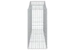 vidaXL 3145669 Arched Gabion Baskets 10 Pcs 200x50x120/140cm Galvanised Iron vidaXL 3145669 Arched Gabion Baskets 10 Pcs 200x50x120/140cm Galvanised Iron