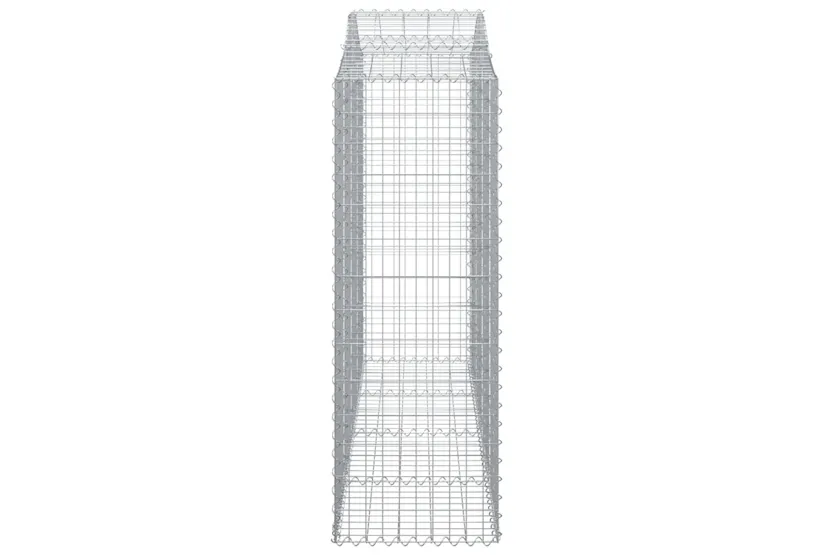 vidaXL 3145683 Arched Gabion Baskets 3 Pcs 200x50x140/160cm Galvanised Iron vidaXL 3145683 Arched Gabion Baskets 3 Pcs 200x50x140/160cm Galvanised Iron