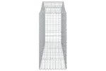 vidaXL 3145666 Arched Gabion Baskets 7 Pcs 200x50x120/140cm Galvanised Iron vidaXL 3145666 Arched Gabion Baskets 7 Pcs 200x50x120/140cm Galvanised Iron