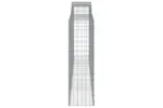 vidaXL 3147036 Arched Gabion Baskets 3 Pcs 400x50x160/180cm Galvanised Iron vidaXL 3147036 Arched Gabion Baskets 3 Pcs 400x50x160/180cm Galvanised Iron