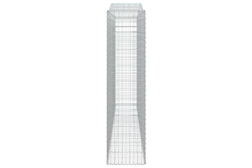 vidaXL 153420 Arched Gabion Basket 400x50x200/220cm Galvanised Iron vidaXL 153420 Arched Gabion Basket 400x50x200/220cm Galvanised Iron