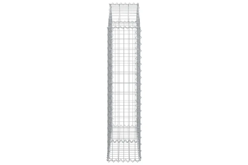 vidaXL 153426 Arched Gabion Basket 100x30x120/140cm Galvanised Iron vidaXL 153426 Arched Gabion Basket 100x30x120/140cm Galvanised Iron