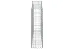 vidaXL 3145433 Arched Gabion Baskets 5 Pcs 200x30x100/120cm Galvanised Iron vidaXL 3145433 Arched Gabion Baskets 5 Pcs 200x30x100/120cm Galvanised Iron