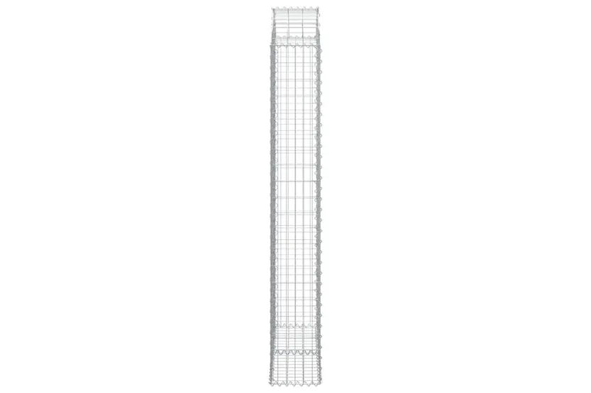 vidaXL 153430 Arched Gabion Basket 100x30x200/220cm Galvanised Iron vidaXL 153430 Arched Gabion Basket 100x30x200/220cm Galvanised Iron