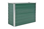 Vidaxl Garden Raised Bed Galvanised Steel 100x40x77 Cm Green Vidaxl Garden Raised Bed Galvanised Steel 100x40x77 Cm Green