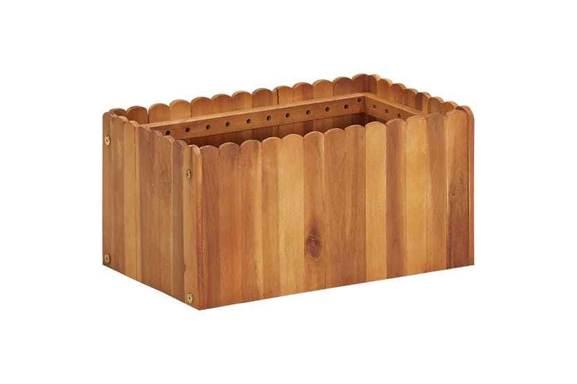 vidaXL 45917 Garden Raised Bed 50x30x25cm Solid Acacia Wood vidaXL 45917 Garden Raised Bed 50x30x25cm Solid Acacia Wood
