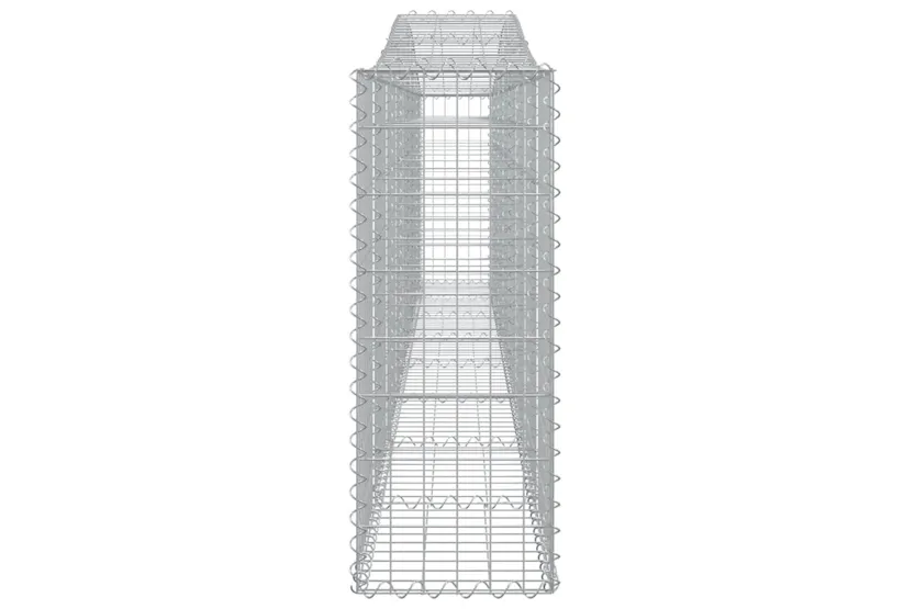 vidaXL 3145822 Arched Gabion Baskets 15 Pcs 400x30x80/100cm Galvanised Iron vidaXL 3145822 Arched Gabion Baskets 15 Pcs 400x30x80/100cm Galvanised Iron