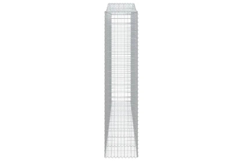 vidaXL 153421 Arched Gabion Basket 400x50x220/240cm Galvanised Iron vidaXL 153421 Arched Gabion Basket 400x50x220/240cm Galvanised Iron