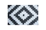 Bo-camp 441545 Outdoor Rug Chill Mat Lewisham Xl 3.5x2.7 M Black And White Bo-camp 441545 Outdoor Rug Chill Mat Lewisham Xl 3.5x2.7 M Black And White
