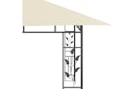 vidaXL 47970 Gazebo With Mosquito Net 4x3x2.73 M Cream 180 G/m² vidaXL 47970 Gazebo With Mosquito Net 4x3x2.73 M Cream 180 G/m²