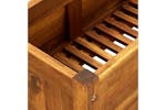 vidaXL 42566 Garden Raised Bed Acacia Wood 100x30x25cm vidaXL 42566 Garden Raised Bed Acacia Wood 100x30x25cm