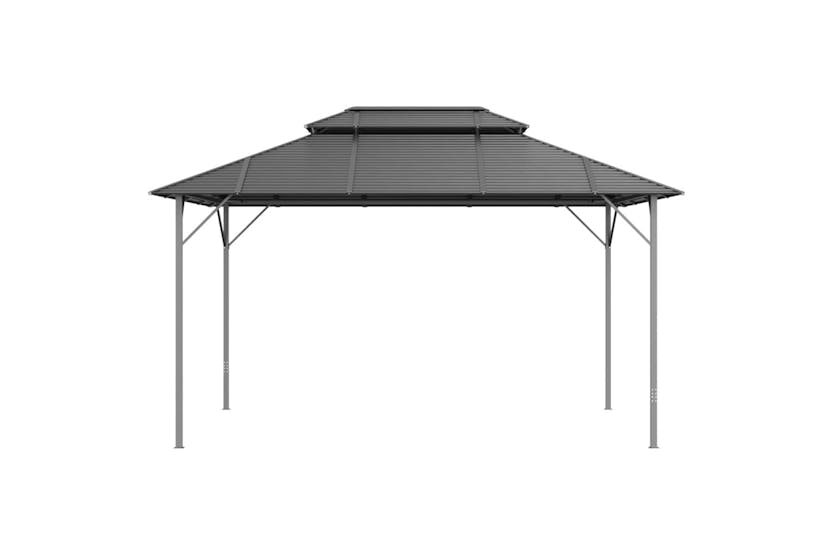 vidaXL 315253 Gazebo With Double Roof 3x4 M Anthracite vidaXL 315253 Gazebo With Double Roof 3x4 M Anthracite