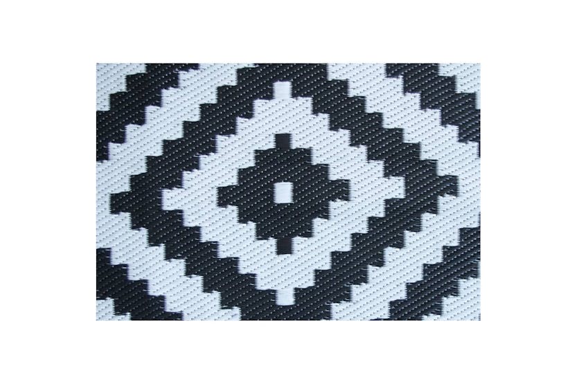 Bo-camp 441545 Outdoor Rug Chill Mat Lewisham Xl 3.5x2.7 M Black And White Bo-camp 441545 Outdoor Rug Chill Mat Lewisham Xl 3.5x2.7 M Black And White