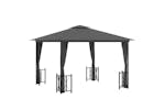 vidaXL 318541 Gazebo With Sidewalls&double Roofs 3x3 M Anthracite vidaXL 318541 Gazebo With Sidewalls&double Roofs 3x3 M Anthracite