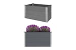 vidaXL 43603 Garden Raised Bed Wpc 100x50x54cm Grey vidaXL 43603 Garden Raised Bed Wpc 100x50x54cm Grey