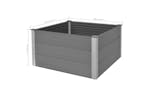 vidaXL 43605 Garden Raised Bed Wpc 100x100x54cm Grey vidaXL 43605 Garden Raised Bed Wpc 100x100x54cm Grey