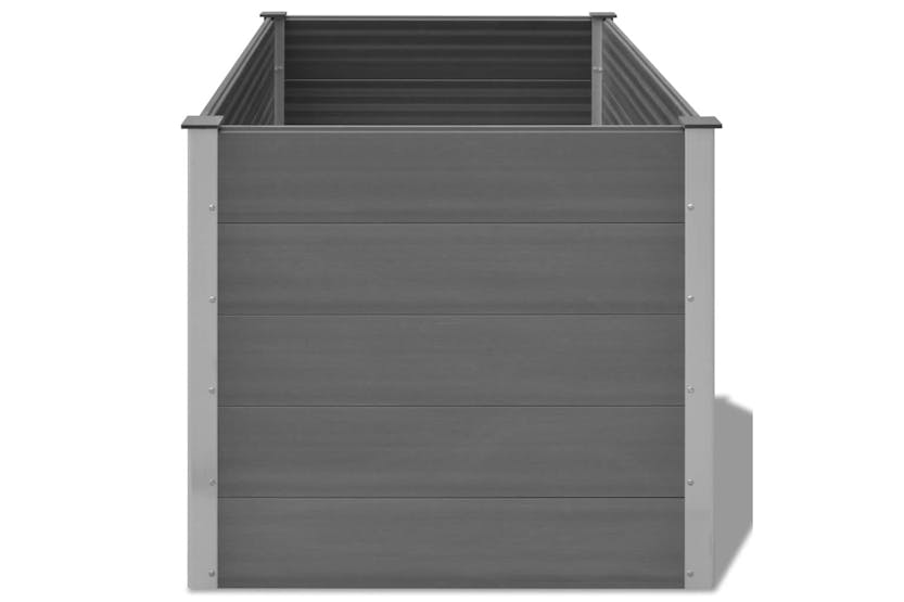 vidaXL 43610 Garden Raised Bed Wpc 150x100x91cm Grey vidaXL 43610 Garden Raised Bed Wpc 150x100x91cm Grey