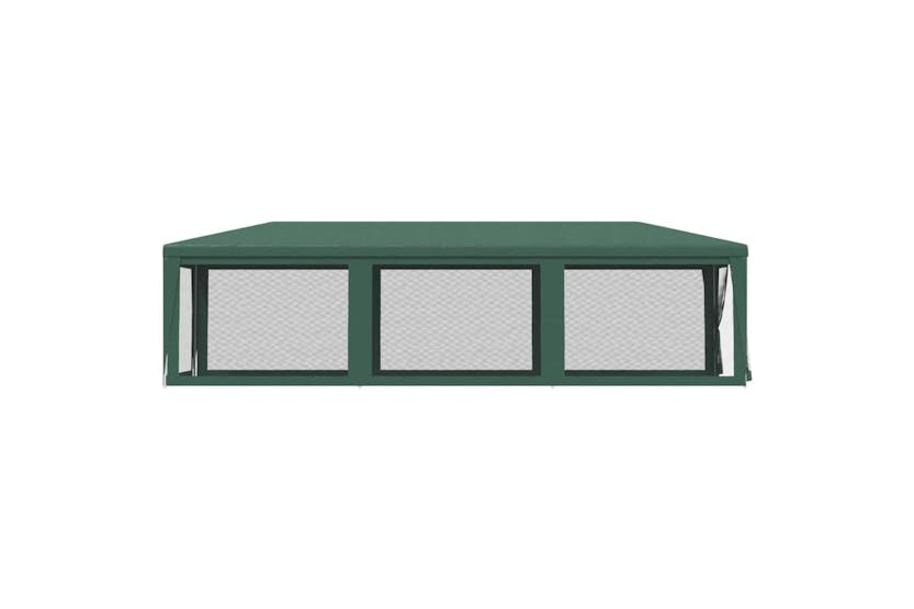 vidaXL 319243 Party Tent With 8 Mesh Sidewalls Green 3x9 M Hdpe vidaXL 319243 Party Tent With 8 Mesh Sidewalls Green 3x9 M Hdpe