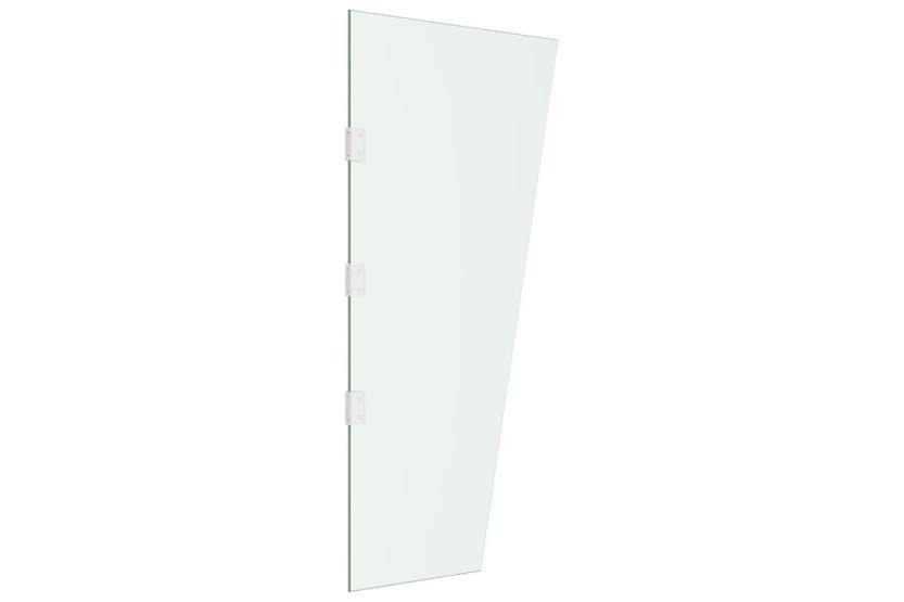vidaXL 151462 Side Panel For Door Canopy Transparent 50x100cm Tempered Glass vidaXL 151462 Side Panel For Door Canopy Transparent 50x100cm Tempered Glass